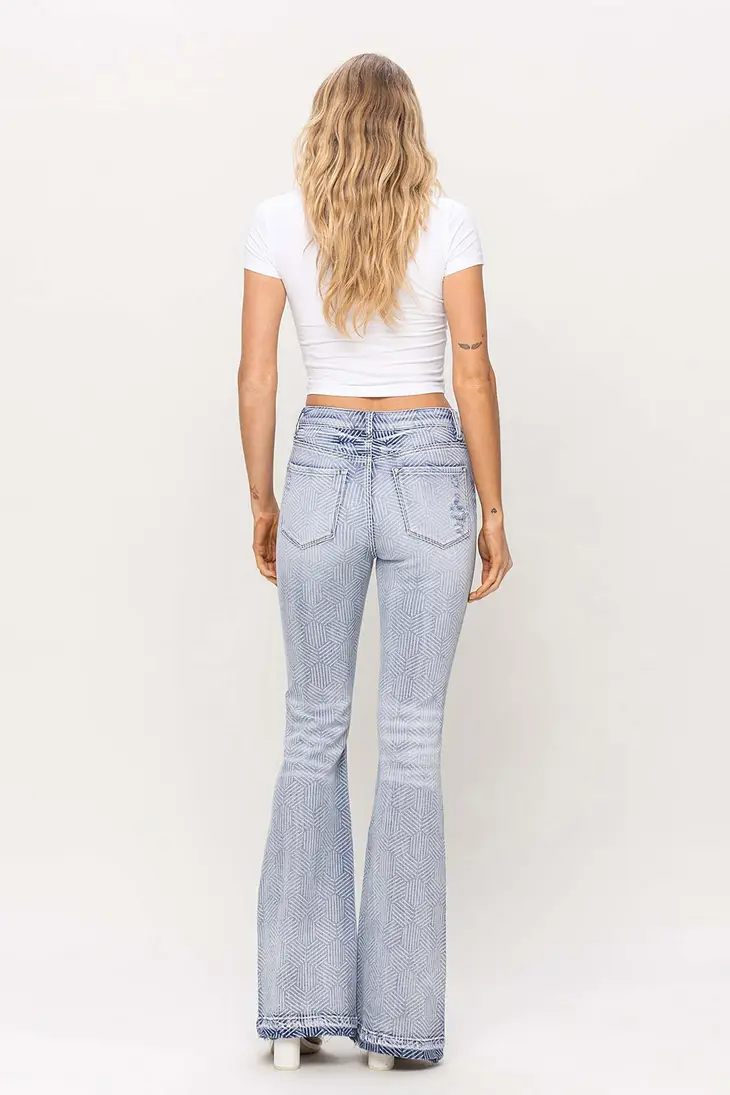 flying monkey flare jeans