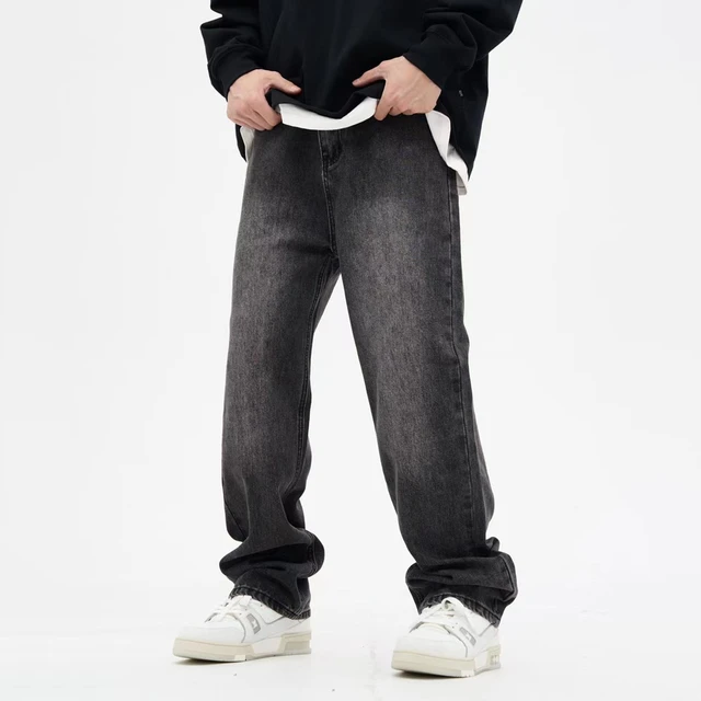 baggy black jeans mens