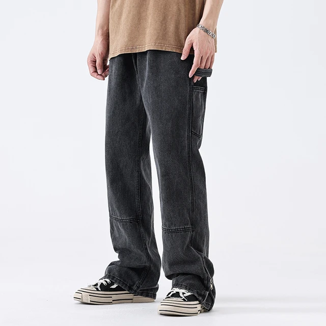 baggy black jeans mens