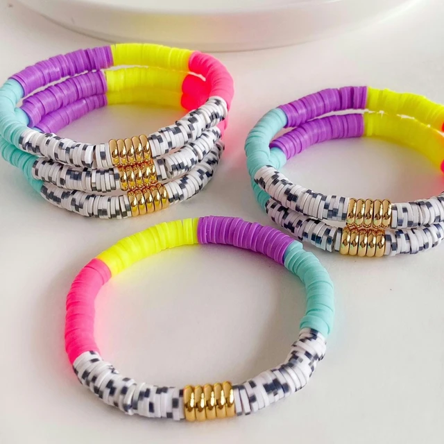 Clay Bead Bracelets