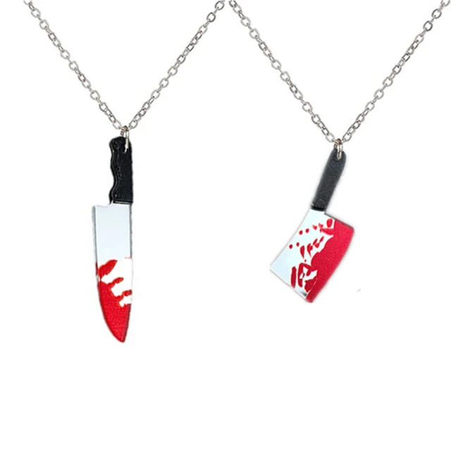 knife necklace