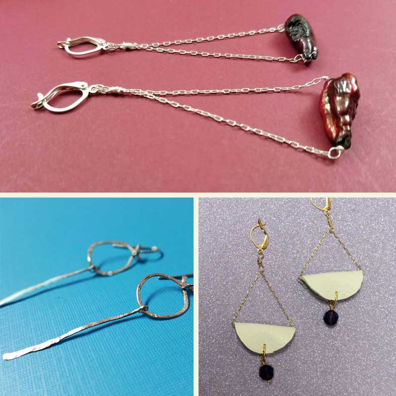 how to make earrings at home