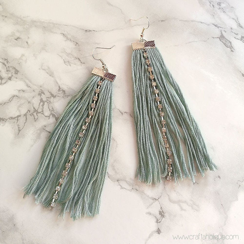 Easy Steps for DIY Tassel Earrings