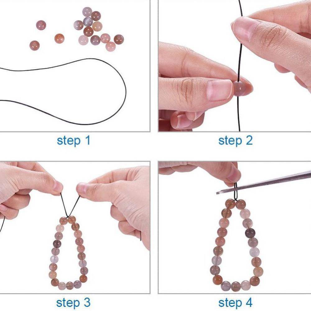 how to tie stretchy bracelet string