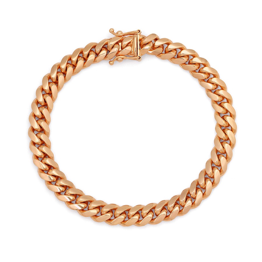 Gold Cuban Link Bracelet