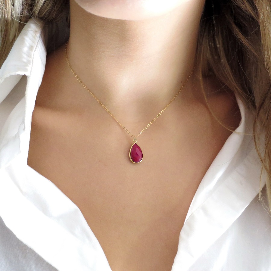 ruby necklaces