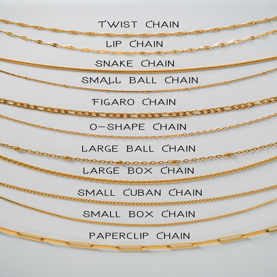 Types of Chain Necklaces